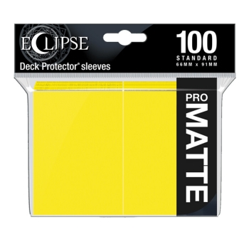 Eclipse-100-Pro-Matte-Sleeves-Lemon-Yellow